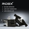 RIDEX Brake Pads Set Brake Blocks Brake Stones Set Rear