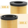 DUZFOREI 2Pcs 0G3332 Air Filter, Replacement for Generac 8-10KW HSB