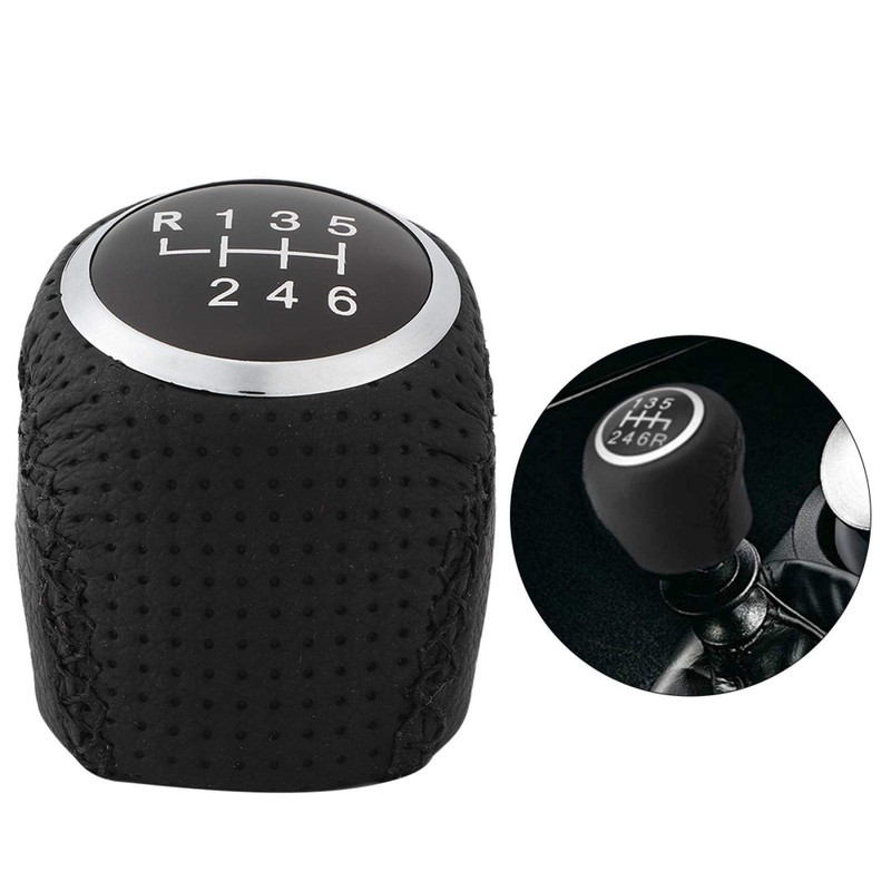 Shift Knob Replacement for Peugeot Boxer(Black, 6 Speed)