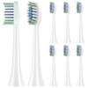 WL-T1009 Sonic Electric Toothbrush Replacement Brush Heads.8pcs, White. (Cannot be