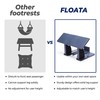 FLOATA Airplane Footrest Portable Comfortable Compact Footrest