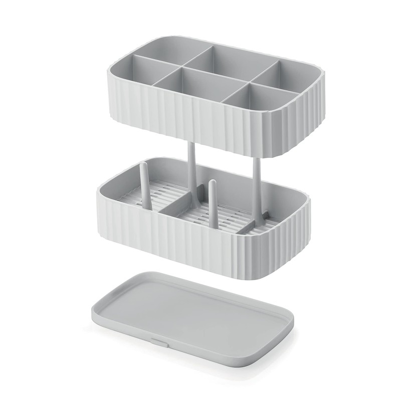 Guzzini Drain & Safe Cutlery Drainer, 100% Post Consumer Recycled