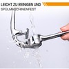 Garlic Press, Stainless Steel Kitchen Utensil, Professional Garlic Press Crusher,