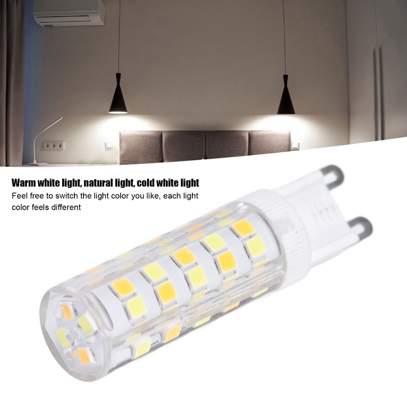 10PCS G9 LED Lamp Dimmable Ceramic LED Bulb Replace Halogen