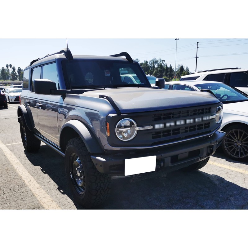 iJDMTOY No Drill Required Modular Steel Bumper Mount License Plate