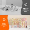 Lifewit 4 Tier Clear Display Riser Stand with Decorative Secure