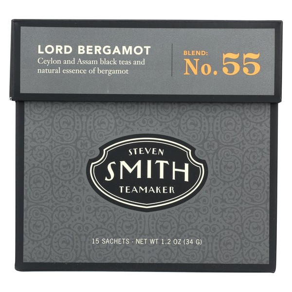 Smith Teamaker Black Tea - Lord Bergamot - Case of 6 - 15 Bags