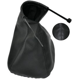 AERZETIX - C57791 - Gear Lever Bag - Gear Stick Gaiter - Compatible with Fiat Grande Punto from 2005 to 2012 - Leather Colour: Black - Faux Leather