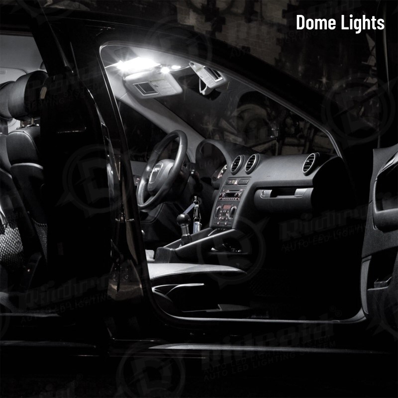 RIDROID 16PCS White Interior LED Lights Package kit For 2010-2021