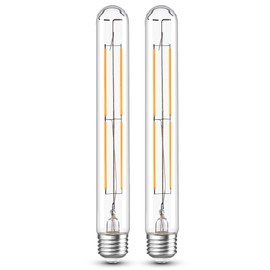 Sphoon 6W Dimmable T10 8.9inch LED Bulb E26 Light Bulb Equal 60 watt 225 Long Led Light Bulb AC120V Warm White 2700K Edison 750LM for Rustic Pendant,Industrial Pipe,Wall sconces,Vanity 2Pack