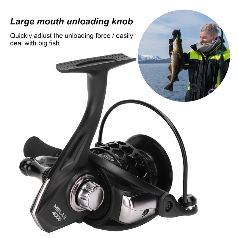 Spinning Reel 13+1 Bearings 5.0:1 Gear Ratio Left Right Interchangeable