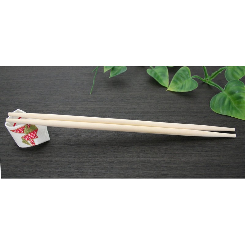 Yoshii Shoji YOS-014 Japanese Cypress Round Chopsticks, Double Mouth Split
