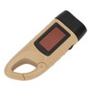 Hand Crank Solar Powered Flashlight Emergency Rechargeable LED Flashlight Self