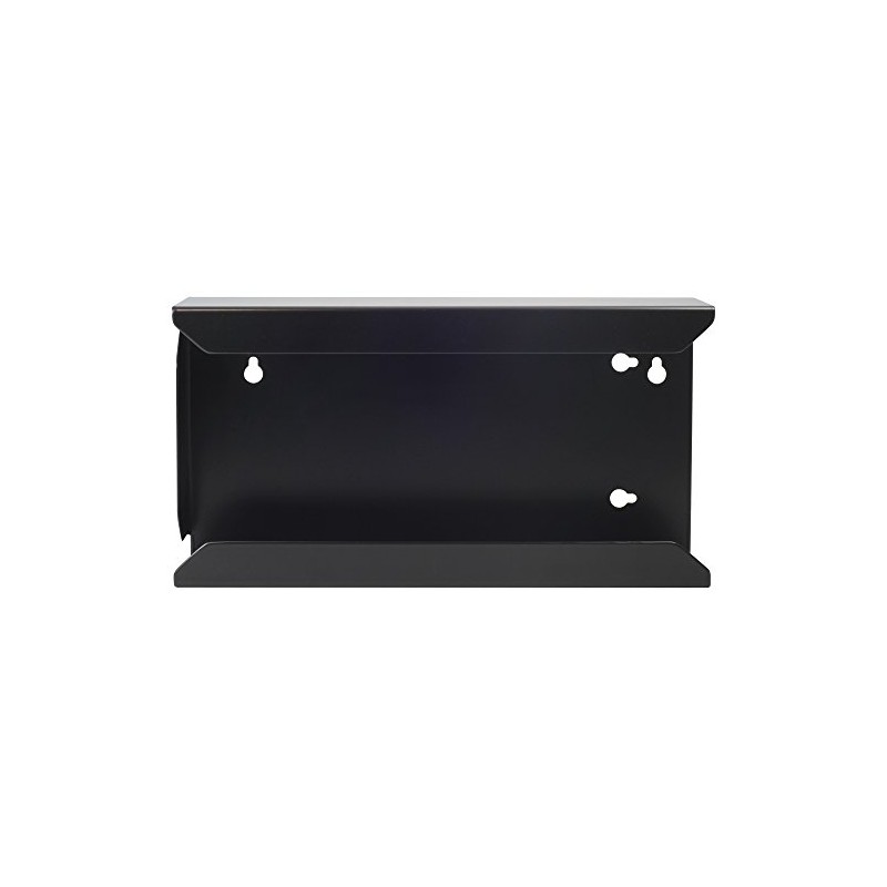 SANISMART Glove Dispenser Metal Black Matt 25 x 7.5 x