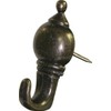 Hillman Decorative Push Pin Picture Hanger, Antique Brass, 10 Pounds Max Weight, Drywall & Plaster Surface