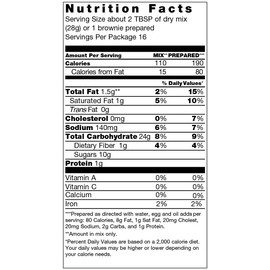 Pamela's Wheat Free, Gluten Free Ultra Chocolate Brownie Mix, 16-Ounce Packages (Pack of 6) ( Value Bulk Multi-pack)