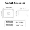 Black Kitchen Sink 13 Inch Undermount Single Bowl Workstation Sink,