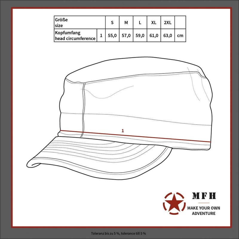 MFH US BDU Rip Stop Field Hat, xxl