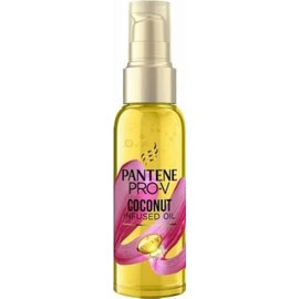 Pantene Pro-V Coconut Infused Hair Oil for Intensive Moisture, Hair Care Shine, Hair Care for Dry Hair, Hair Care, Hair Oil, Beauty, Gold, 100 ml