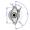 Glixal ATMT1-209 GY6 49cc 50cc 80cc 100cc Durable Starter Motor