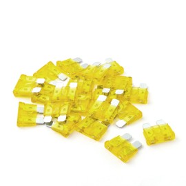 20 Amp Fuses Stanbdard Fuses 20Pcs, 20A Car Fuse Blade for Automotive, Truck, Boat, Motorcycle, SUV