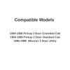 Driver Left Side Door Window Door Glass W/O Vent Style