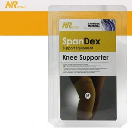 Spandex NR Cylindrical Knee Brace Protector Sports Supporter for Hiking Band L Size