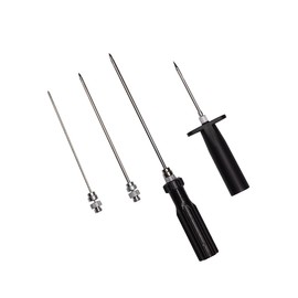 YANDIA Fish Venting Tool Three Sizes of Stainless Steel Needle with Plastic Storage Bin （Fish Will Not Clog The Needle）