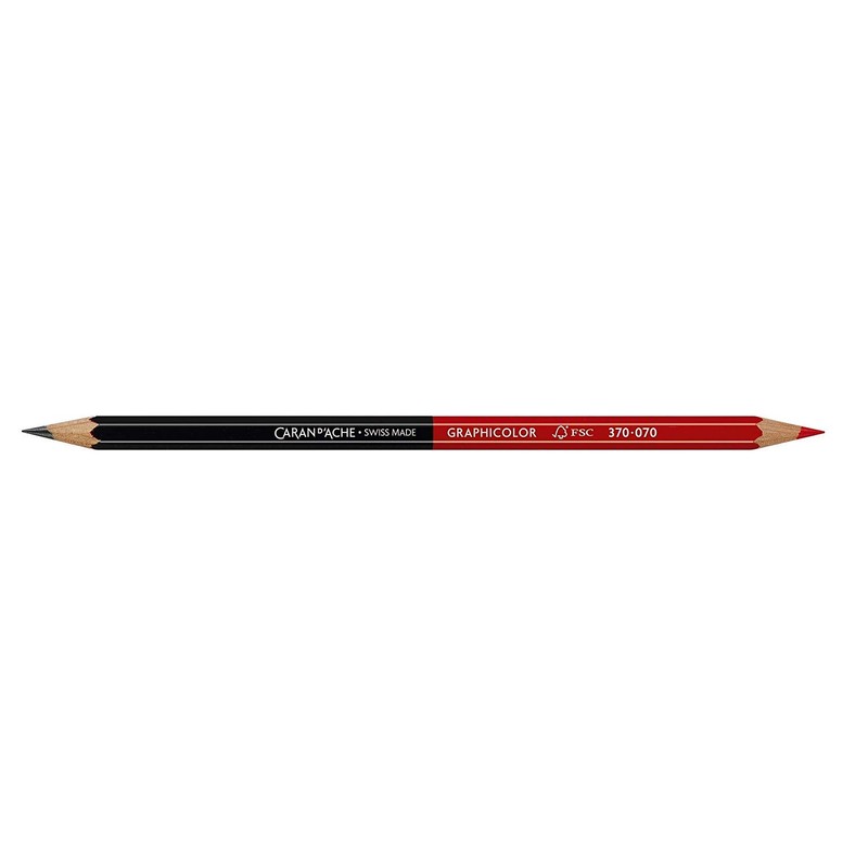 Caran d'Ache Editor Set 2 Graphicolor Red/Graphite Leads