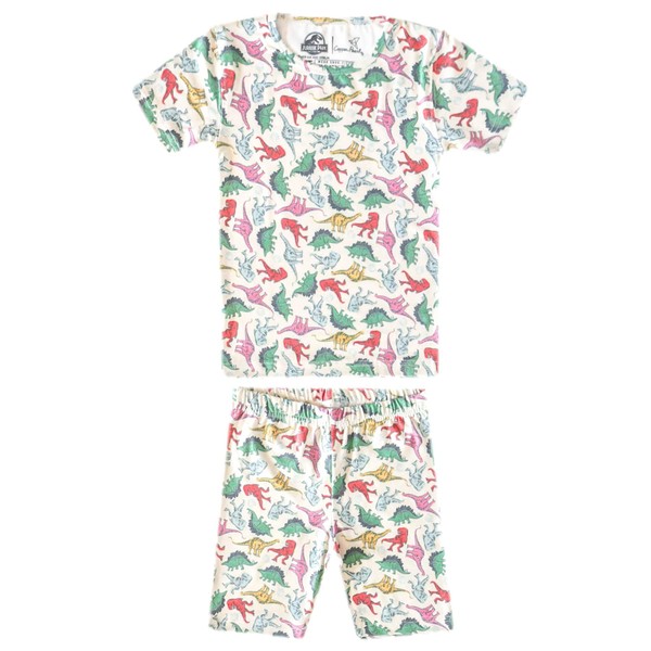 Copper Pearl Two Piece Short Sleeve Toddler Pajamas PJ Sets