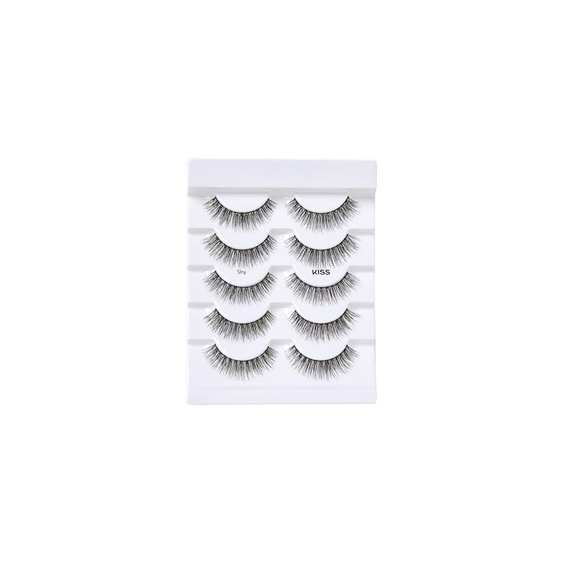 Pestañas Postizas Paquete de 5 pares de pestañas KISS Looks