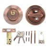 Stainless Steel Single Cylinder Safety Anti Theft Bedroom Door Lock