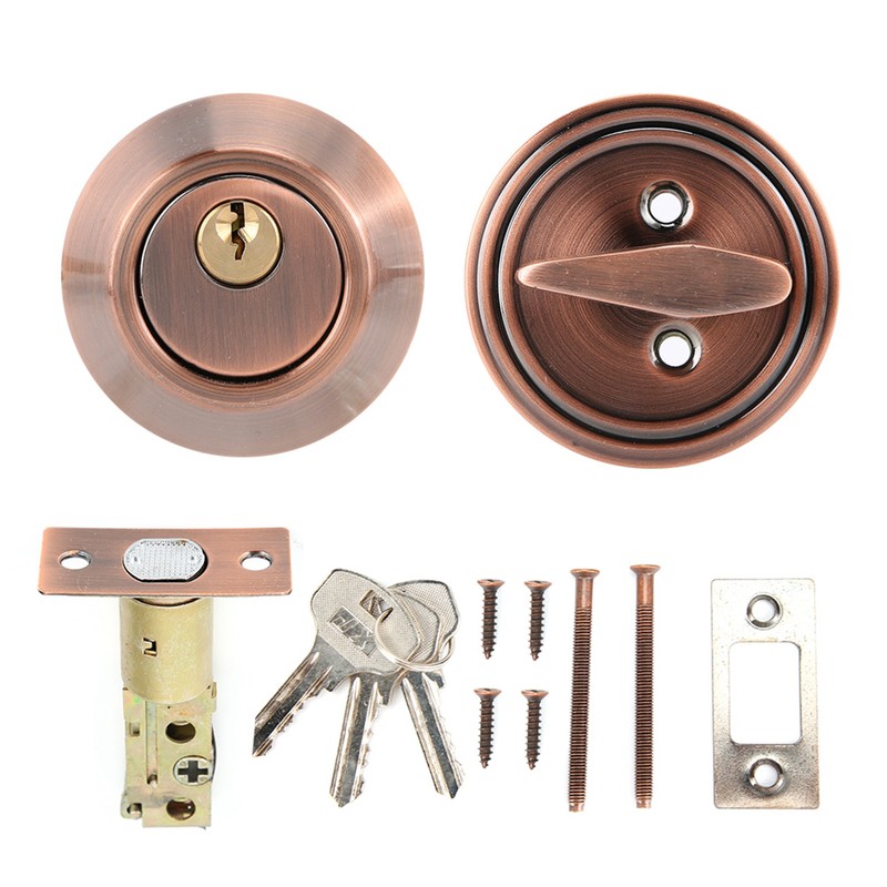 Stainless Steel Single Cylinder Safety Anti Theft Bedroom Door Lock