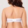 Delimira Women's Strapless Bras Underwire Non Padded Support Multiway Bandeau