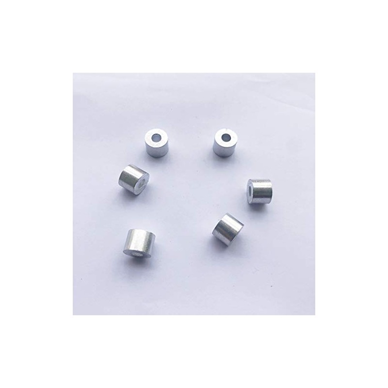 4mm Wire Sleeves S Wall Thick Aluminum Sleeve 0.16 inch