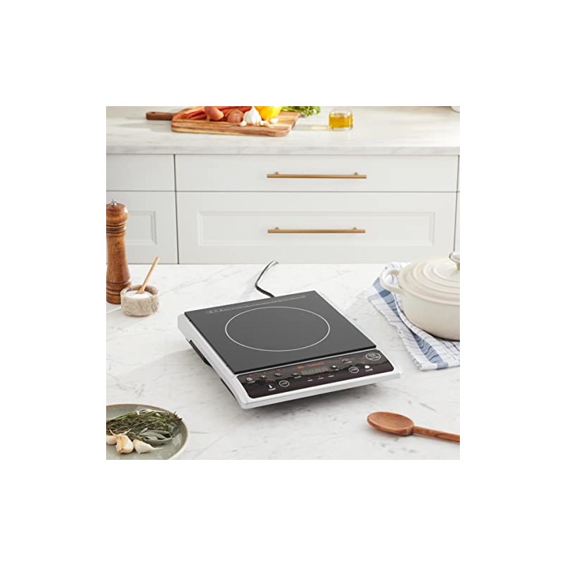 Spt 1300-Watt Induction Cooktop, Silver