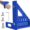 Tyafzzn 3D Mitre Angle, 22.5-90° Combination Angle Made of Aluminium