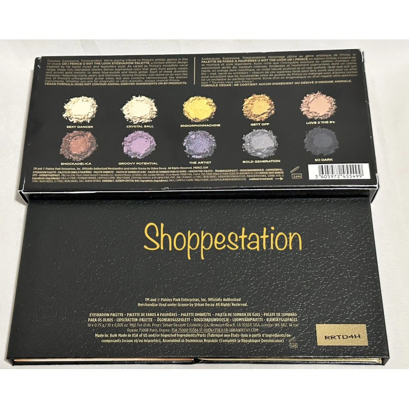 Urban Decay Prince U GOT THE LOOK Eyeshadow Palette 10