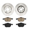 PHILTOP Front Brake Pads and Rotors kit Fit for Ford