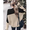 Women’s Sweaters Causal Long Batwing Sleeve Fall Fashion Knit Top