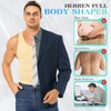 Kitfore Men's Shapewear Bodysuit Full Body Shaper Seamless Tummy Control