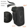 TXEsign Speaker Cover Case for JBL PartyBox Club 120 Portable