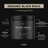 Organic Black Maca Root with Ashwagandha -Highest Potency 40,000mg 40x