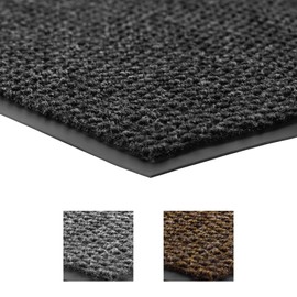 Notrax - 136S0310CH 136 Polynib Entrance Mat, for Home or Office, 3' X 10' Charcoal