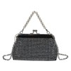 TQUXNGA Crossbody Bag, Purse, Handbag, Purse with Detachable Chain, Pearl