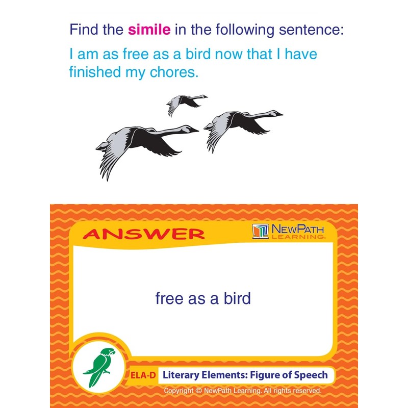 Literary Elements Learning Center Game - Grades 3-5