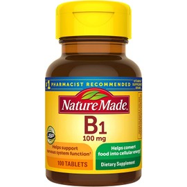Nature Made B1 100 Mg 100 Count (5 Pack)