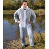 NS 20pc River City Clear 0.20mm PVC 2-Piece RAIN SUIT RAINCOAT Overall- 2XLarge 2XL
