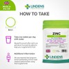 Lindens Zinc Citrate 50mg - 100 Vegan Tablets - Immune