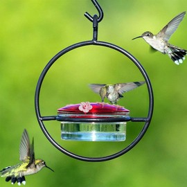 30 Sets Hummingbird Feeders Replacement Flowers, Unique Replaceable Hummingbird Bird Feeder Flowers Bird Feeder Replacement Parts for Hummingbird Feeder Hanging Feeder (Pink)